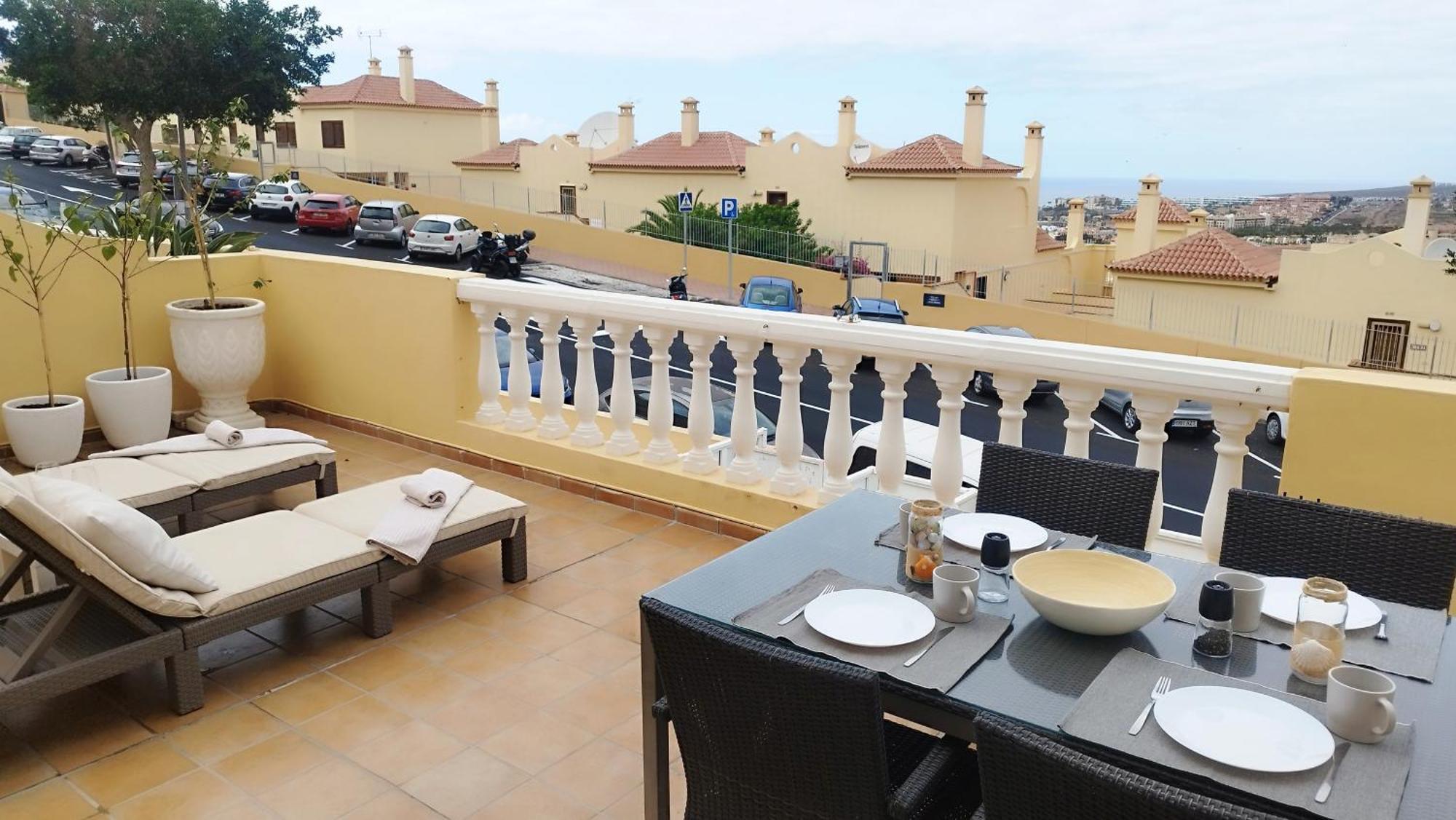Charming & Sunny Apartment With Ocean View Costa Adeje  Exterior foto
